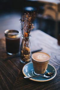 Kaffee im Café